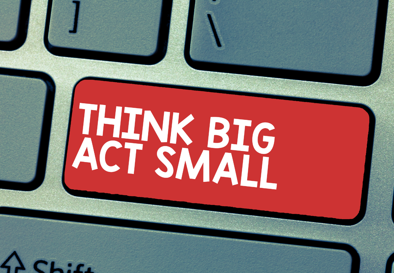 think big act small
