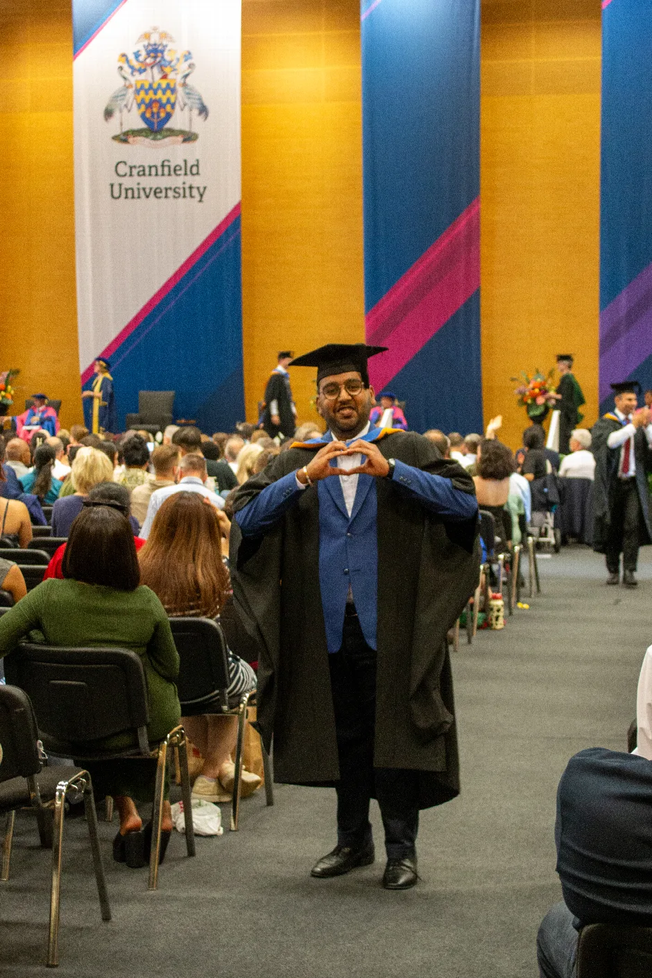 Cranfield graduation ceremony